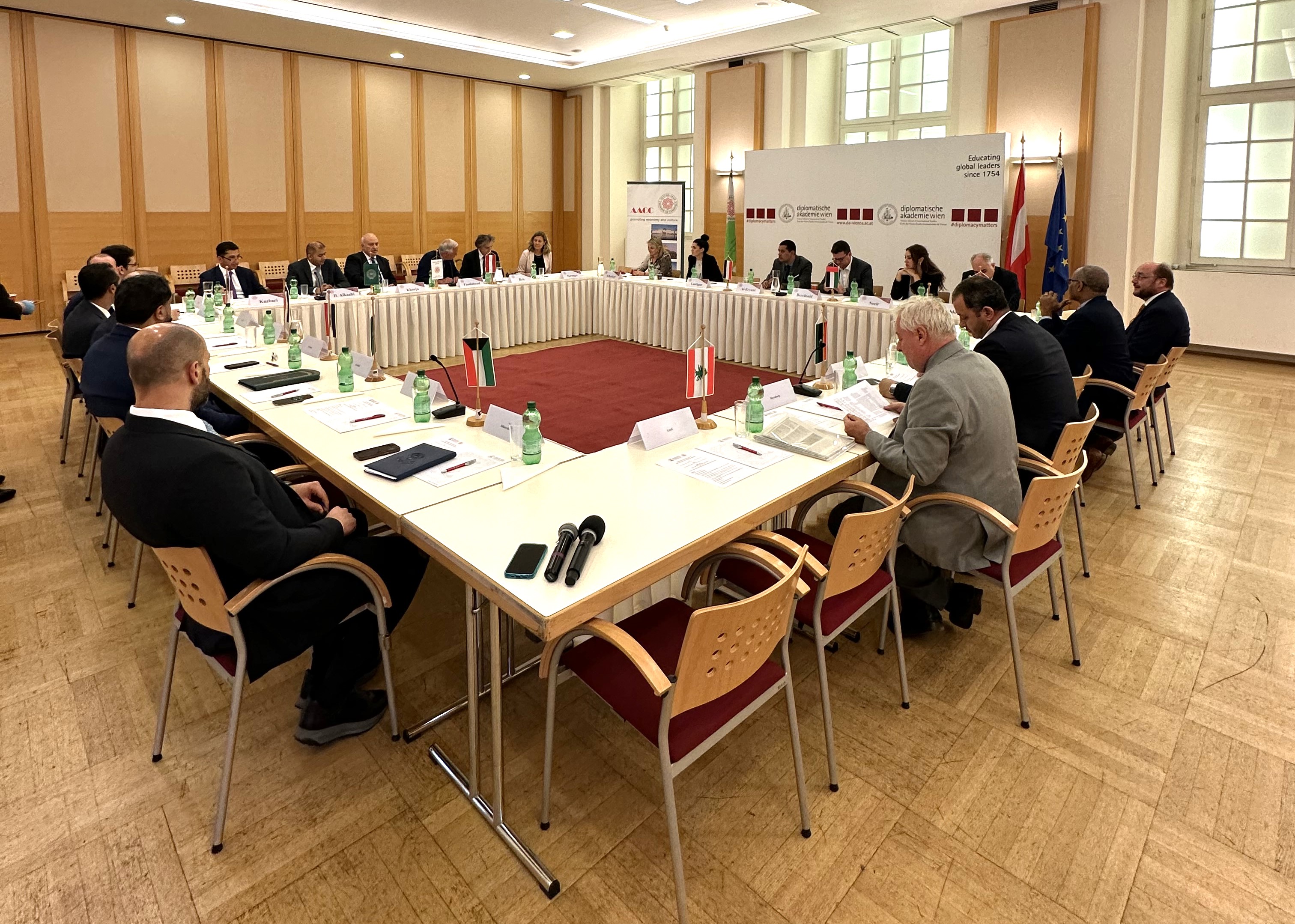 AACC organises the “Ambassadors’ Meeting” in collaboration with the Vienna School of International Studies