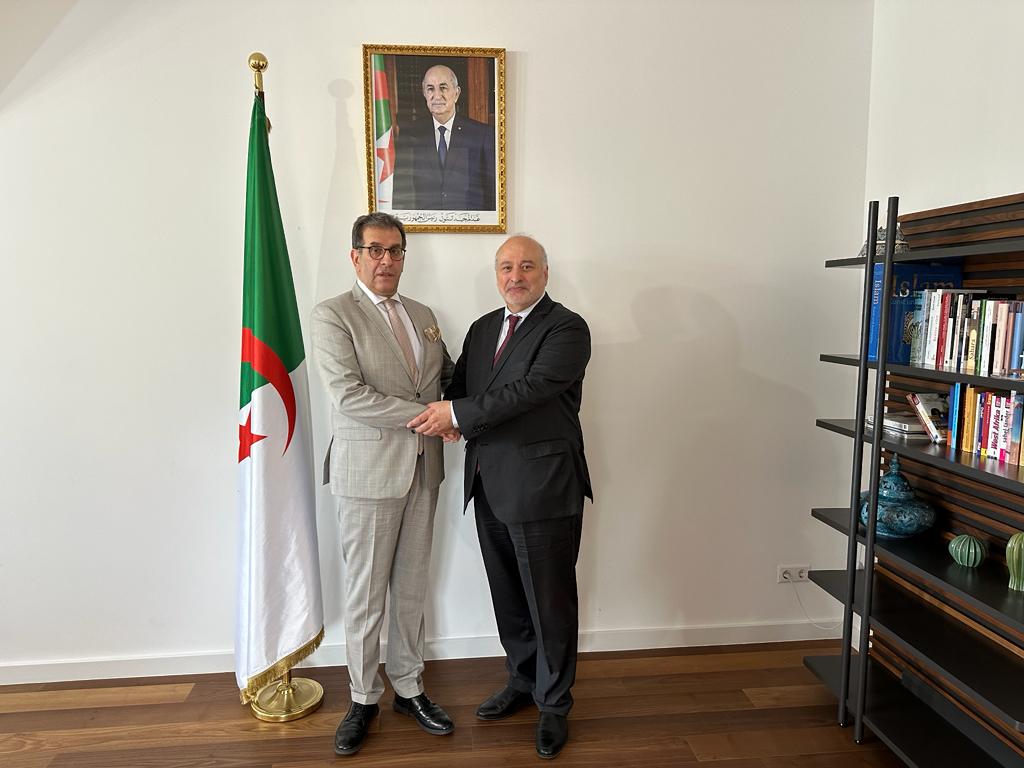 AACC Secretary-General Pays a Courtesy Visit to the Newly-appointed Ambassador of the People&#039;s Democratic Republic of Algeria to Austria